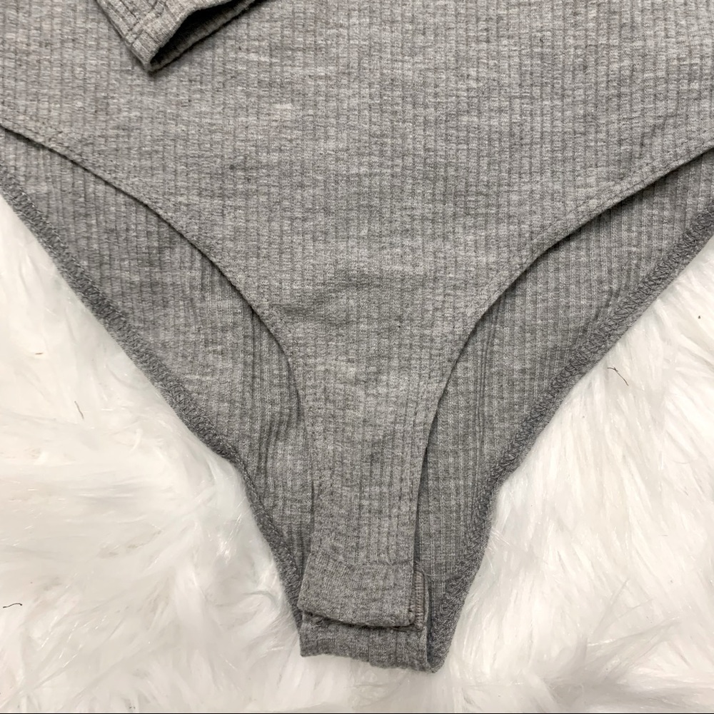Charlottes Russe Ribbed Bodysuit - Picture 3 of 3